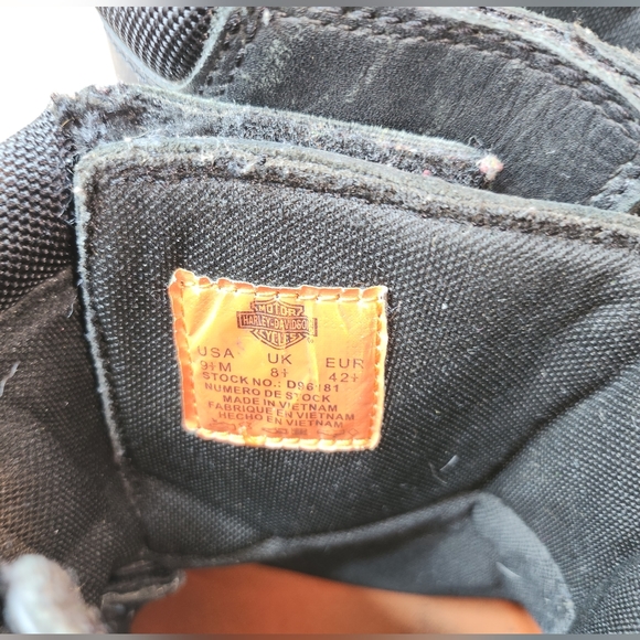 Harley Davidson FXGR water proof riding boot, velcro side attach-size 91/2 -$150 - Picture 4 of 5